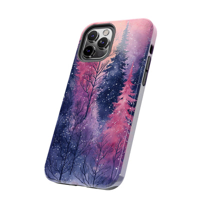 Sunset Snow Forest - iPhone Series Case