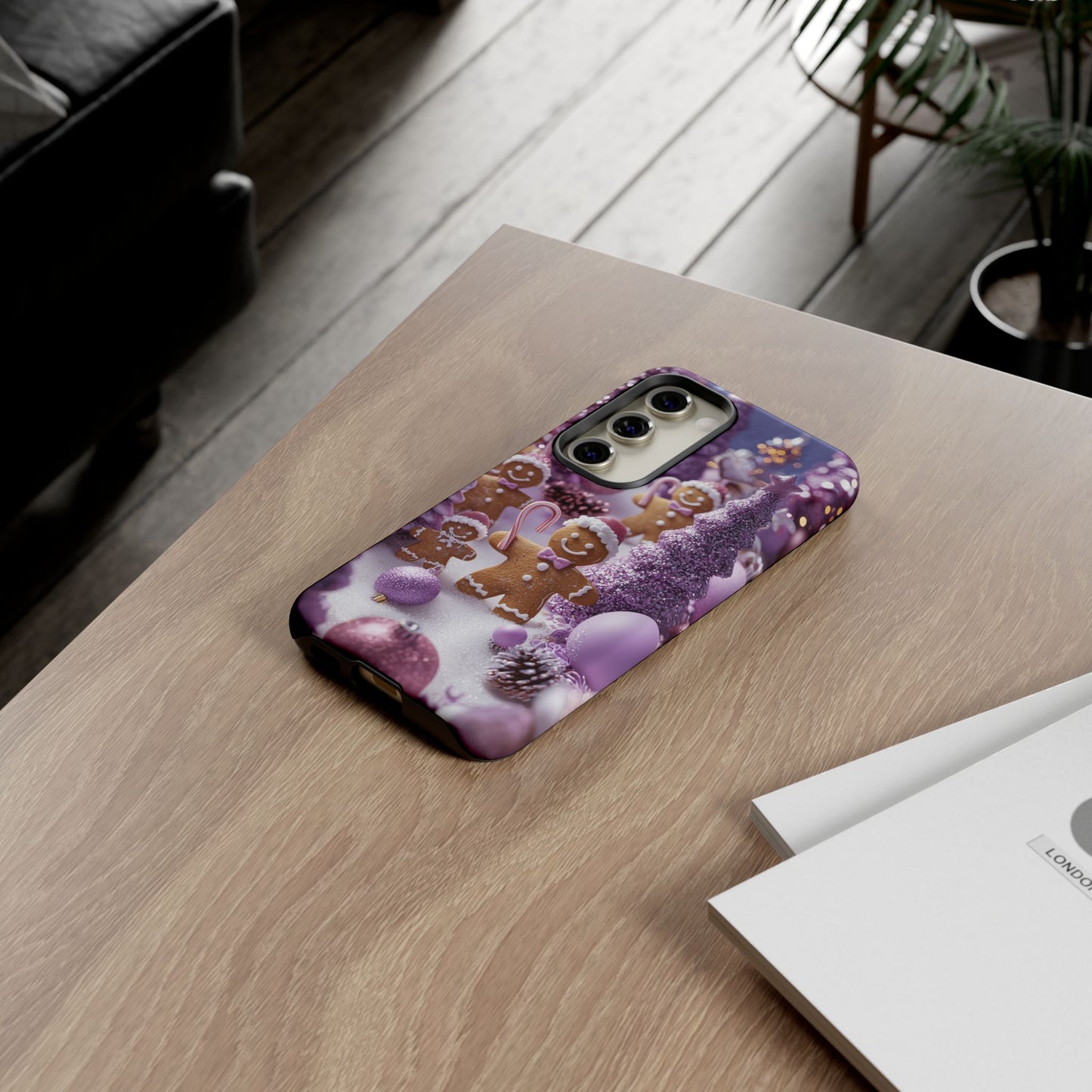Pink Frosted Gingerbread Forest - Samsung Galaxy Series Case