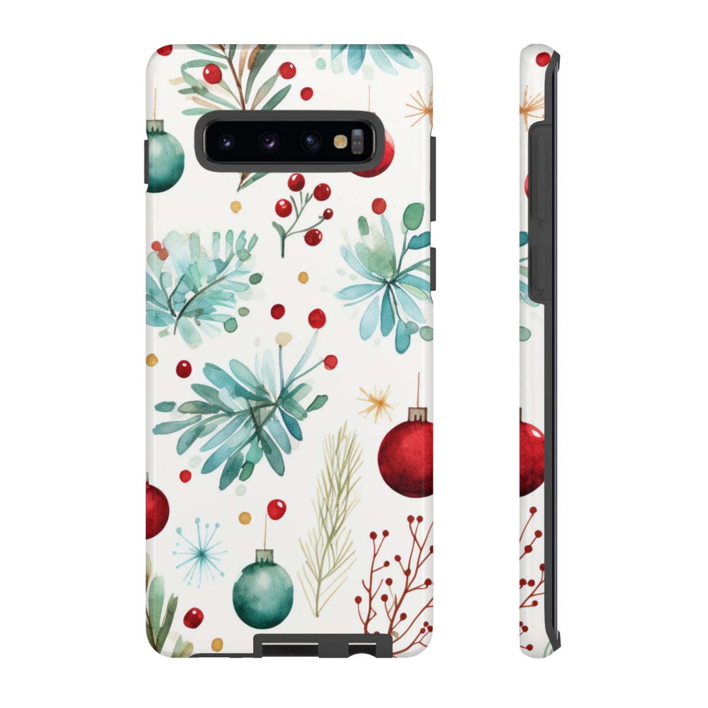 Festive Holiday Ornament Pattern – Samsung Galaxy Case