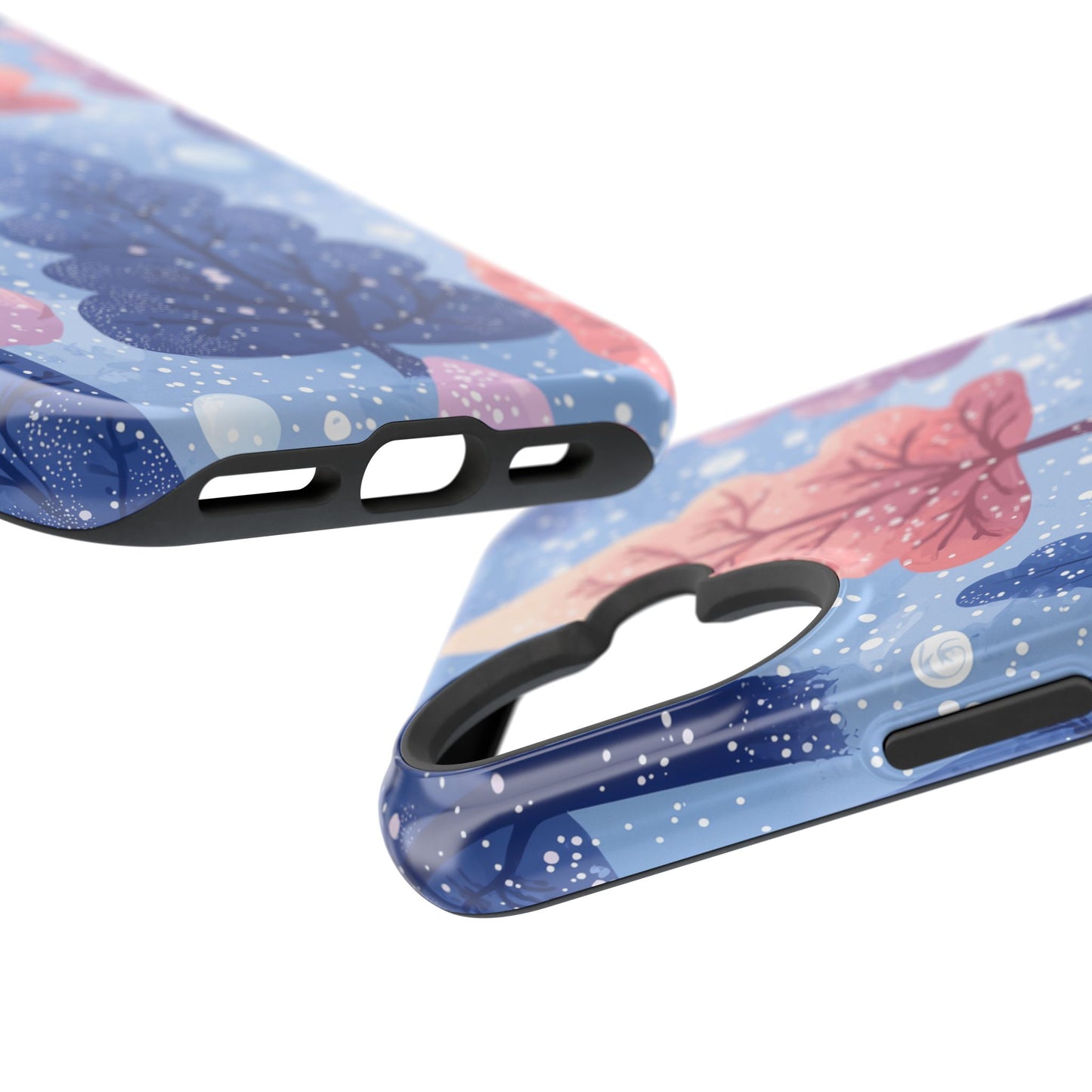 Pink & Purple Winter Wonderland - MagSafe iPhone Series Case