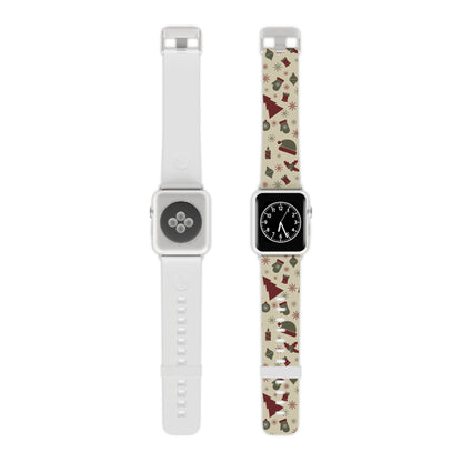 Vintage Holiday Cheer Apple Watch Band