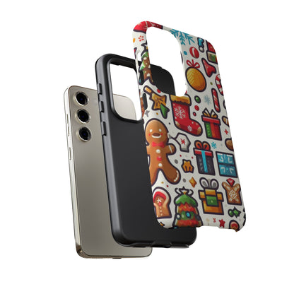 Festive Christmas Icons Pattern – Samsung Galaxy Series Case