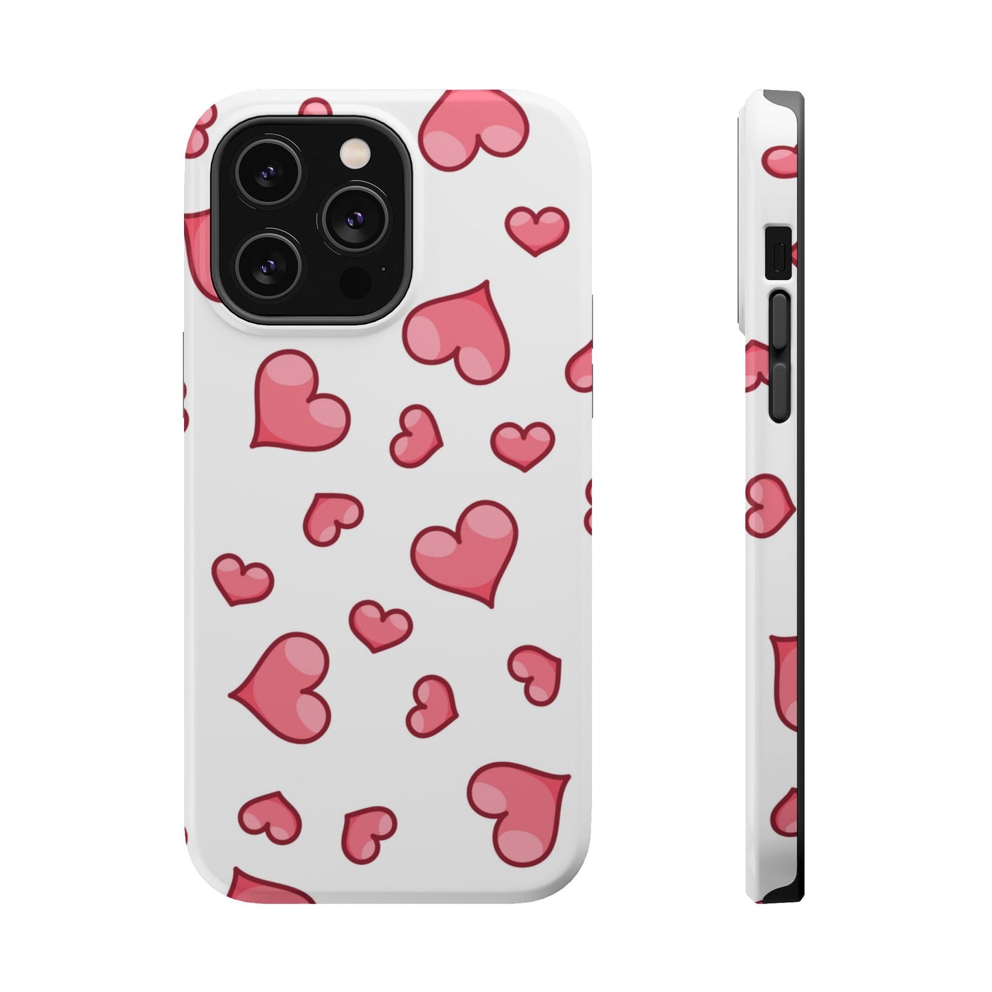 Scattered Hearts MagSafe iPhone Case