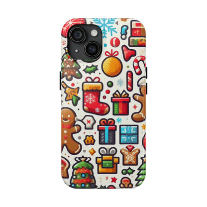 Festive Christmas Icons Pattern – iPhone Series Case