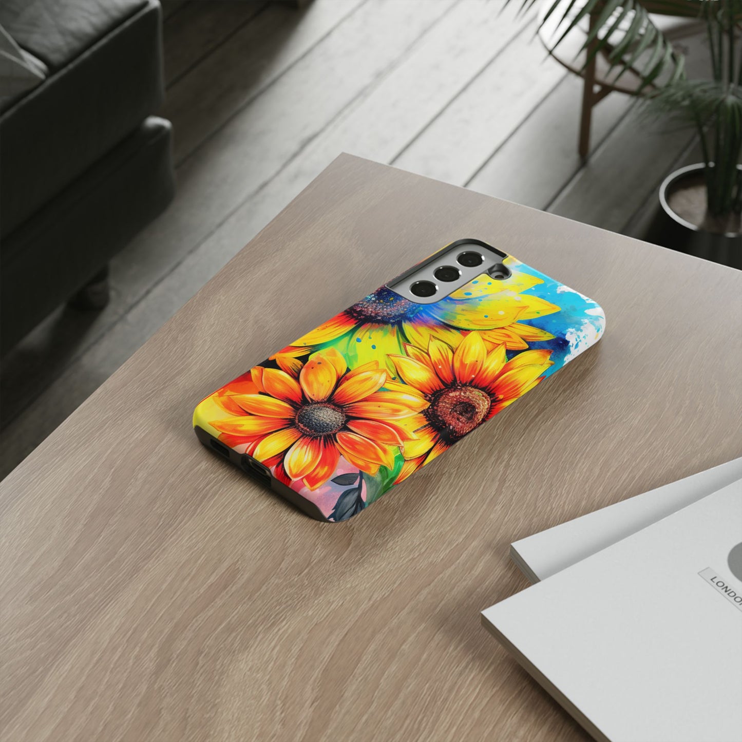 Vibrant Sunflower Splash - Samsung Galaxy Series Case