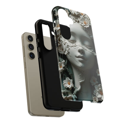 Coquette Statue & Florals Phone Case