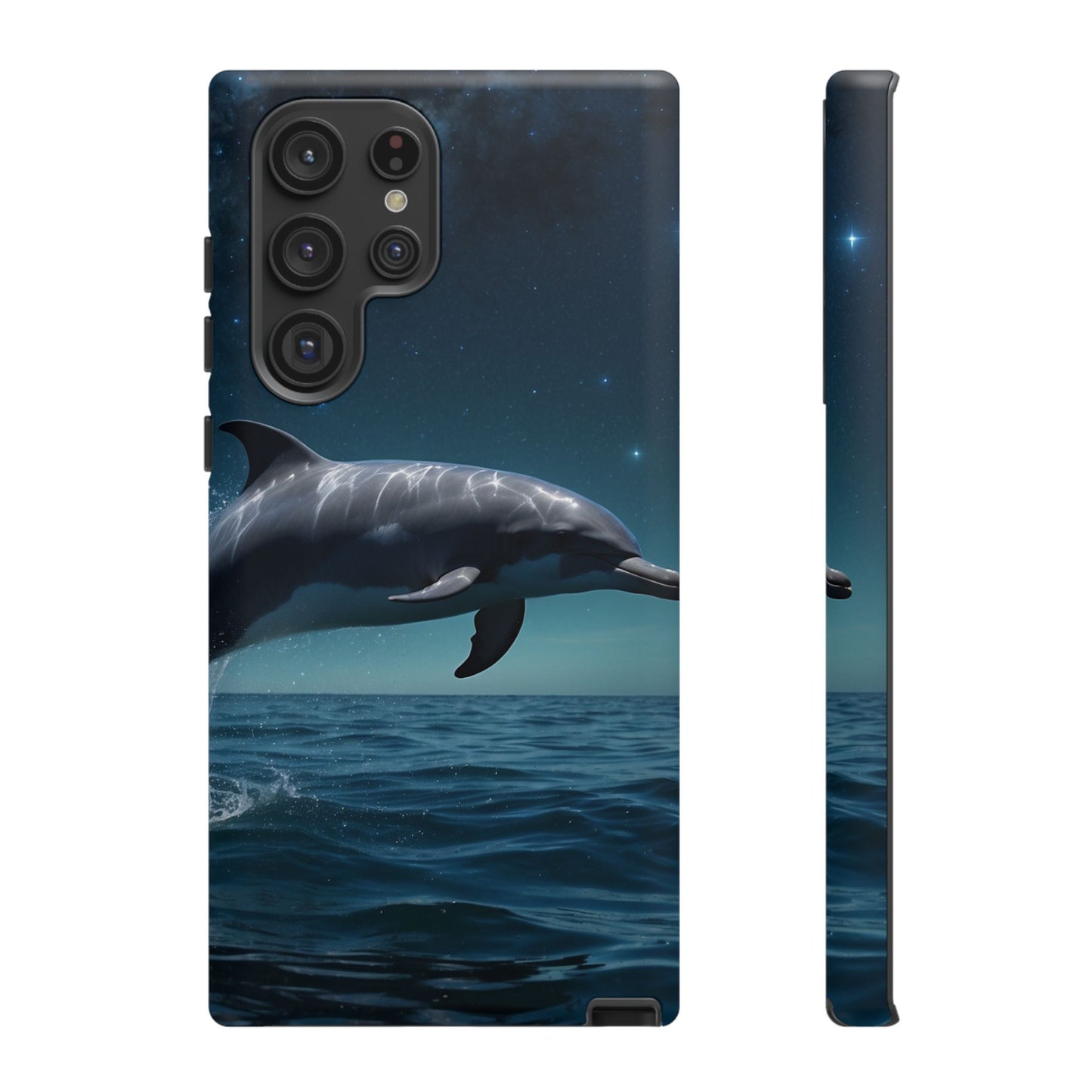 Midnight Ocean Dolphin - Samsung Galaxy Case