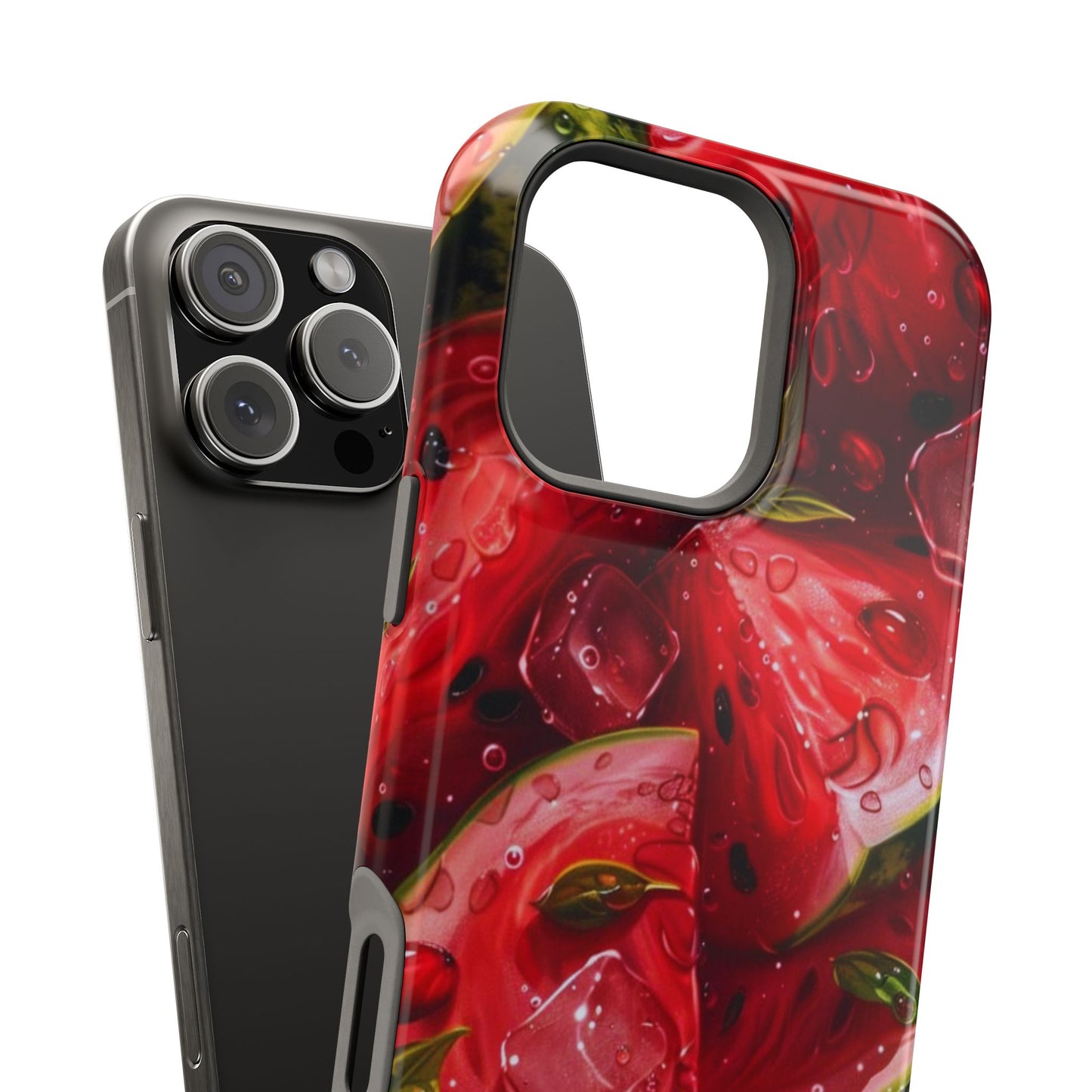 Juicy Watermelon MagSafe iPhone Case – Refreshing Summer Vibes, Dual-Layer Protection