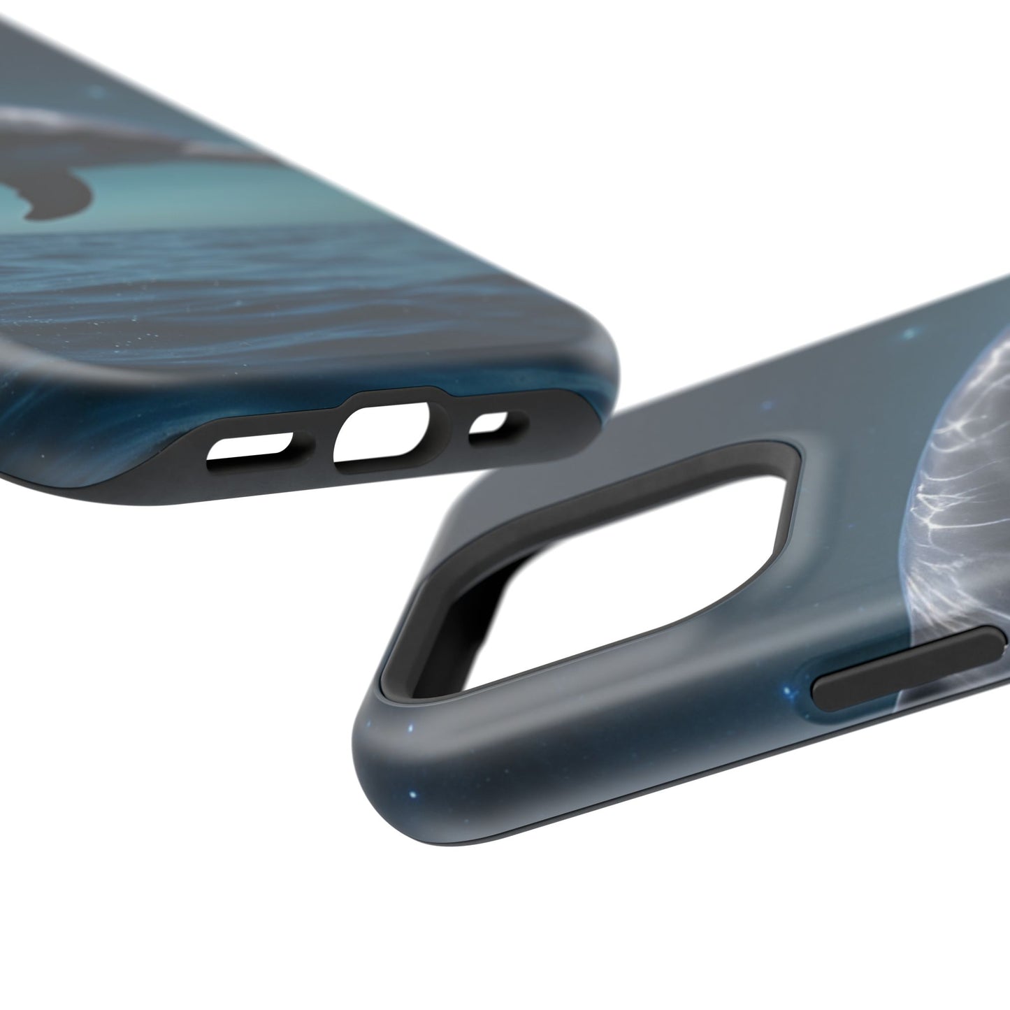 Midnight Ocean Dolphin - MagSafe-Compatible Case