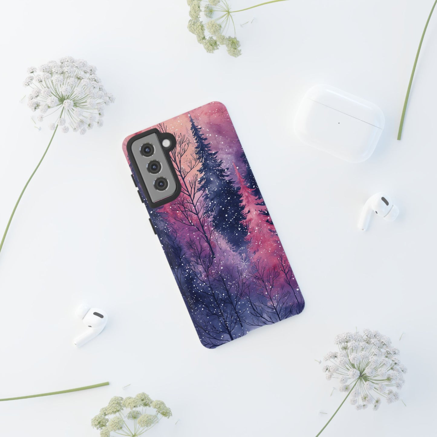 Sunset Snow Forest - Samsung Galaxy Series Case