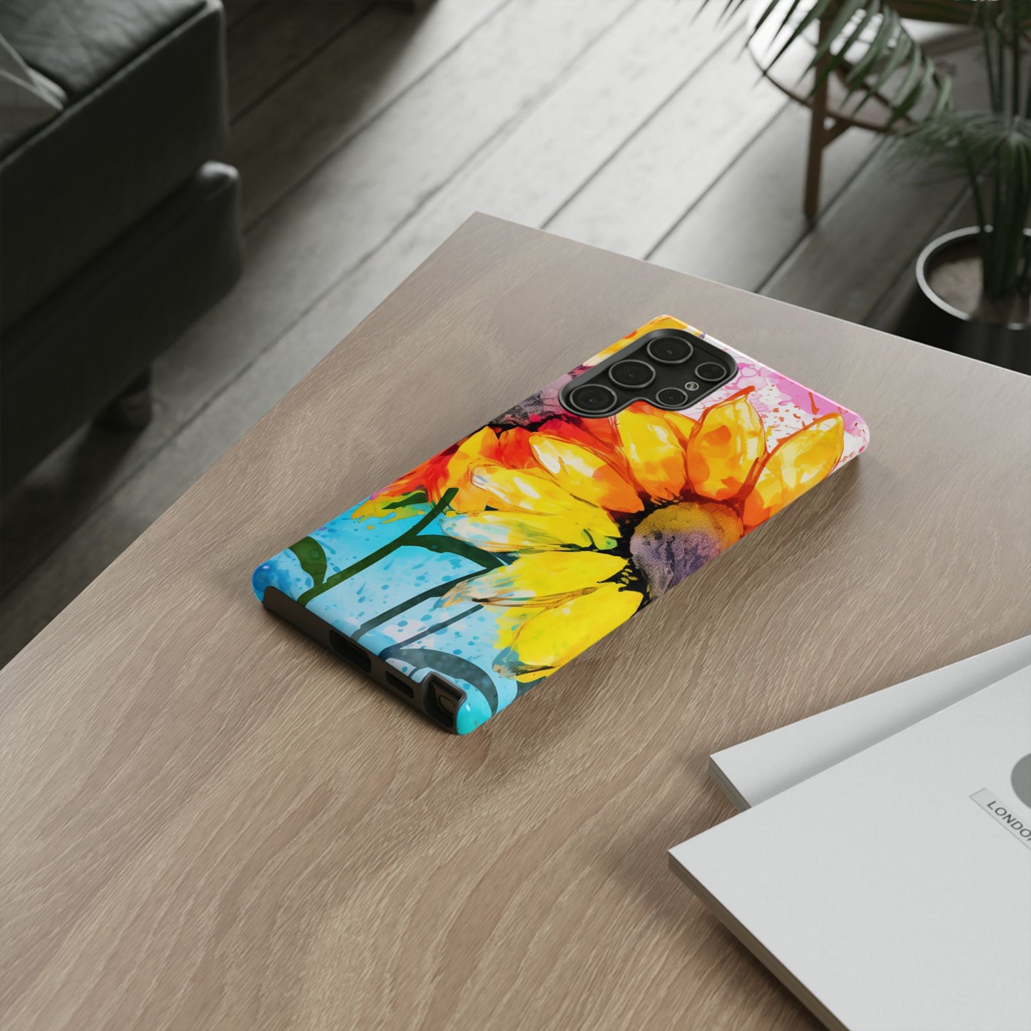 Bold Watercolor Sunflowers - Samsung Galaxy Series Case