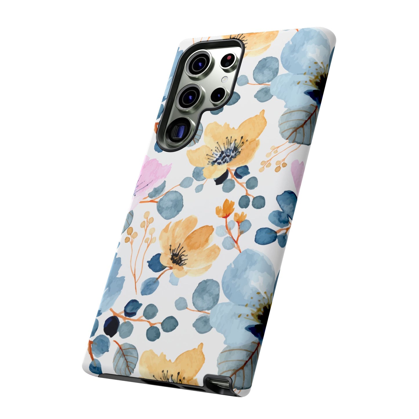 Spring Radiance – Samsung Galaxy Case with Bold Watercolor Florals