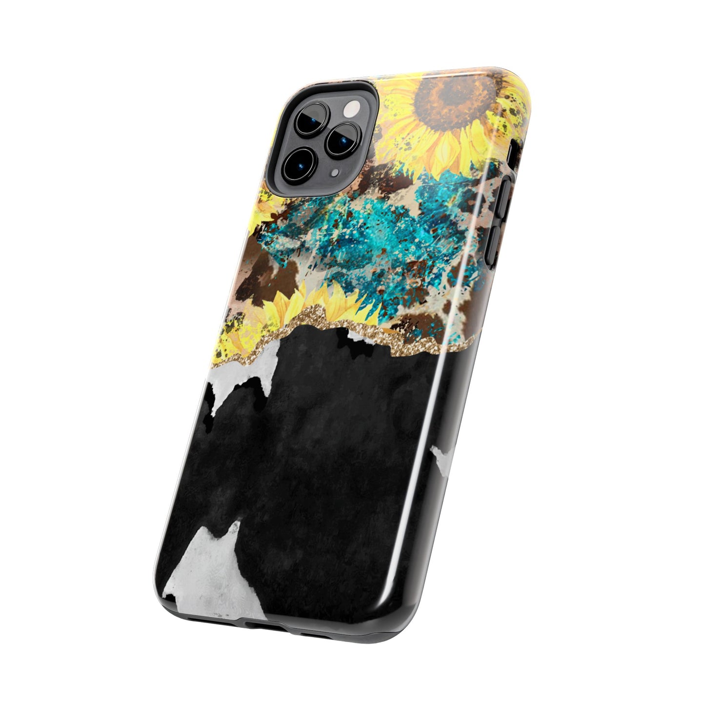 Rustic Sunflower Leopard Glam - iPhone Series Case