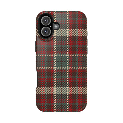 Cozy Rustic Plaid - MagSafe iPhone Series Case