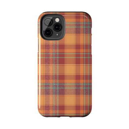 iPhone Case - Autumn Tartan Plaid Design