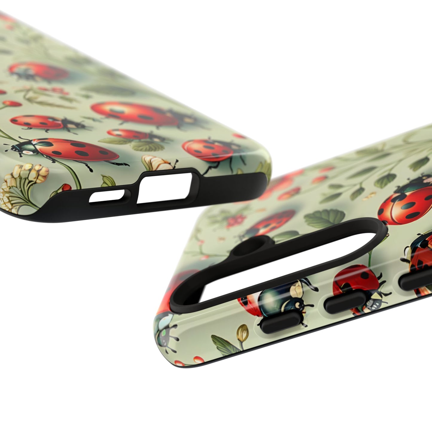 Ladybug Phone Case - Tough Dual Layer Protection - Perfect Gift For The Ladybug Lover In Your Life