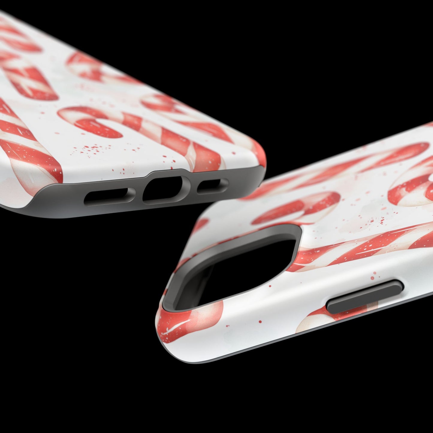 Festive Candy Cane Delight - MagSafe iPhone Series Case