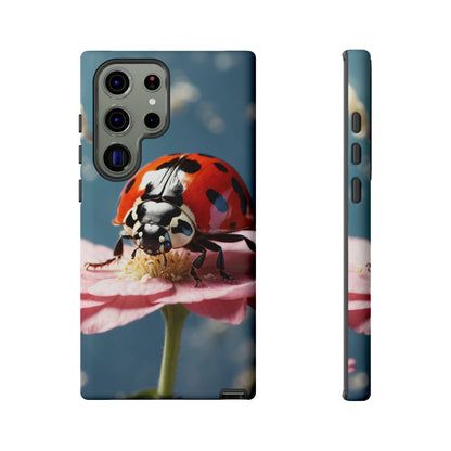 Samsung Galaxy Case: Floral Ladybug Delight