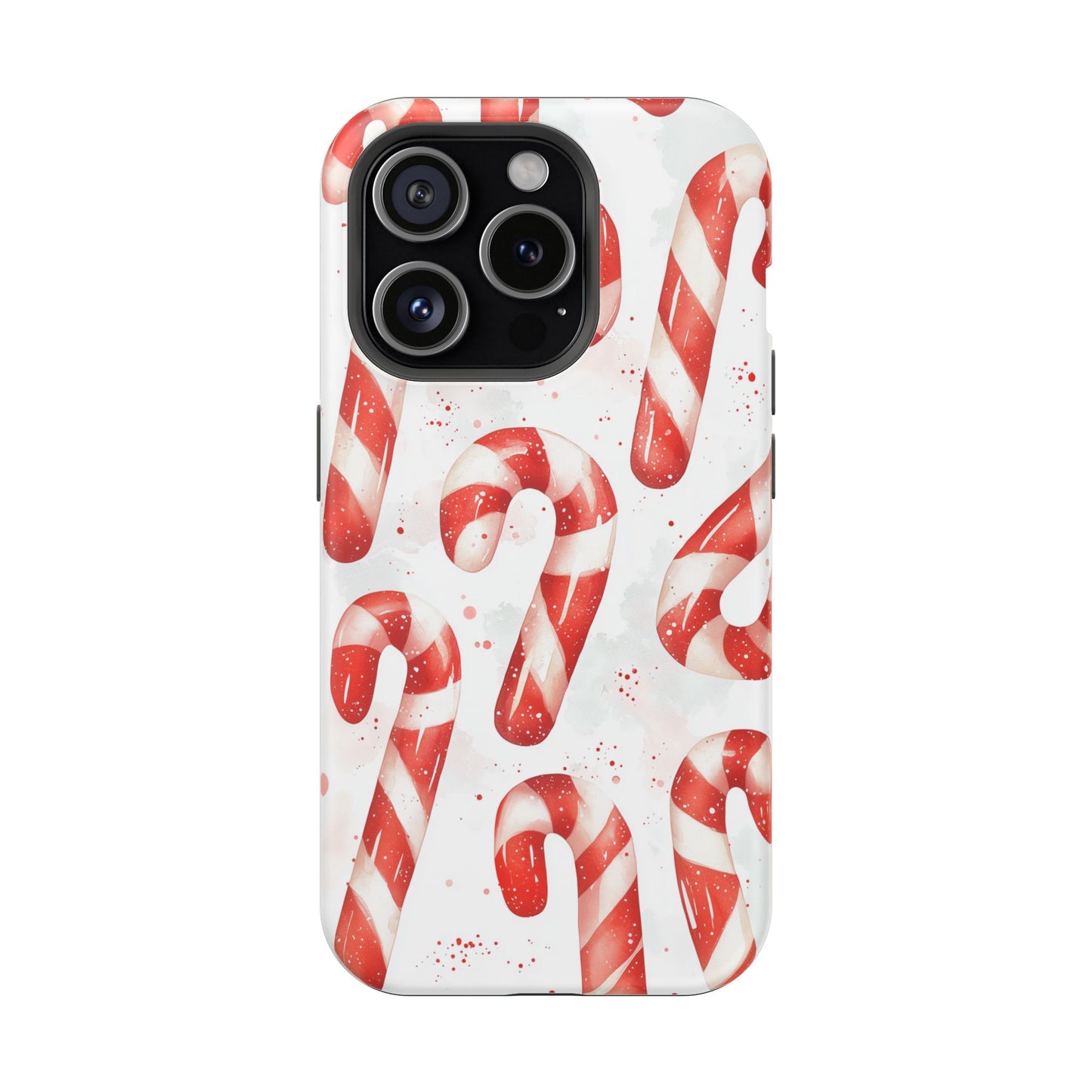 Festive Candy Cane Delight - MagSafe iPhone Series Case