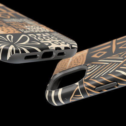 Tribal Geo-Pattern MagSafe Case – Bold Ethnic Design