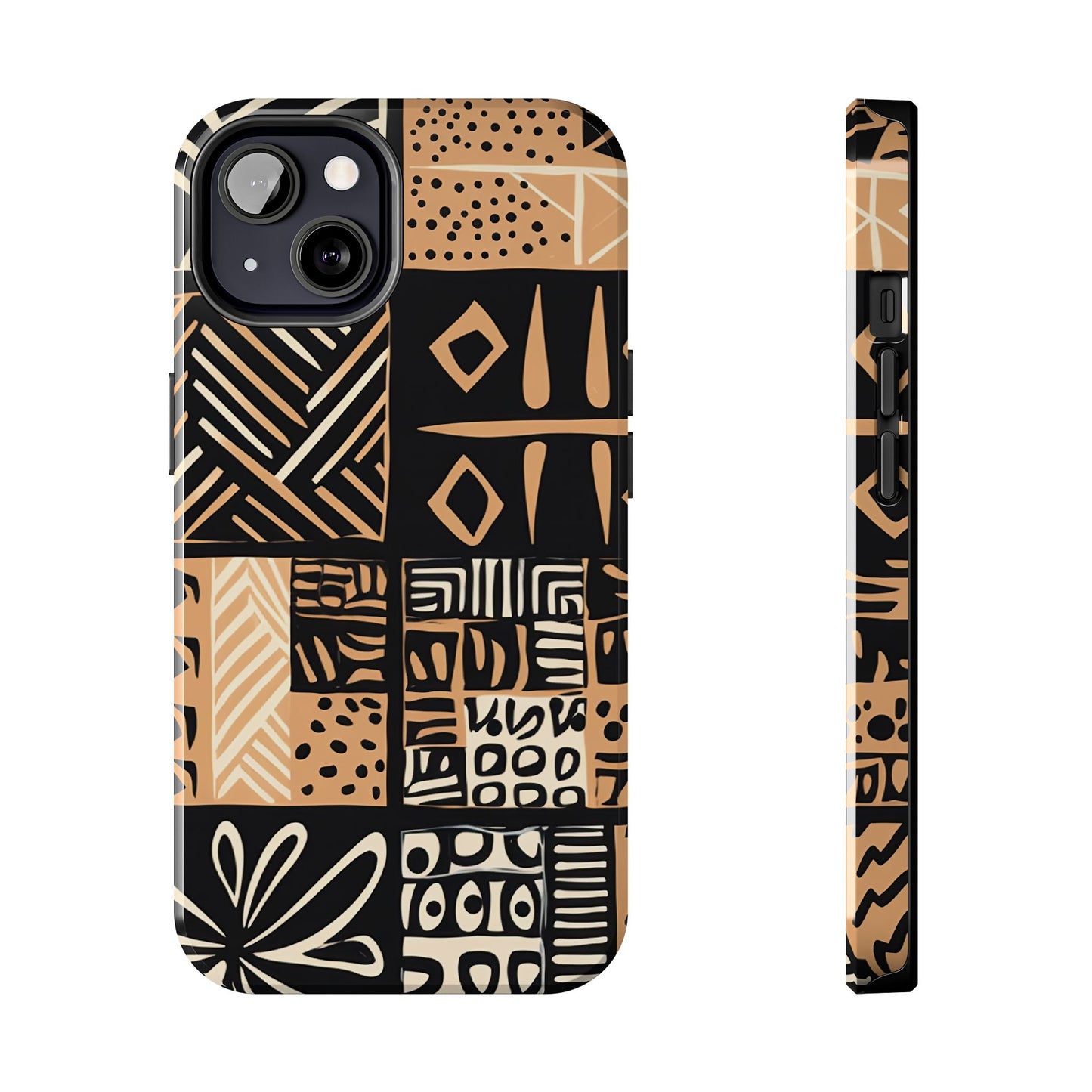 Tribal Geo-Pattern iPhone Series Case – Bold Ethnic Design