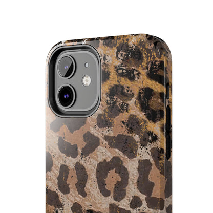 Vintage Distressed Leopard Print - iPhone Series Case