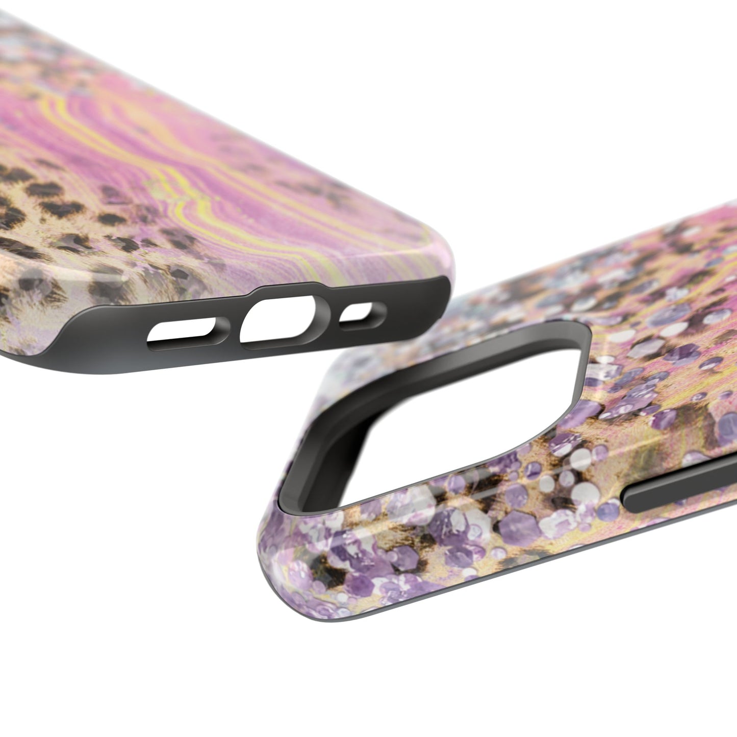 Glitter Glam Leopard – Magsafe iPhone Series Case