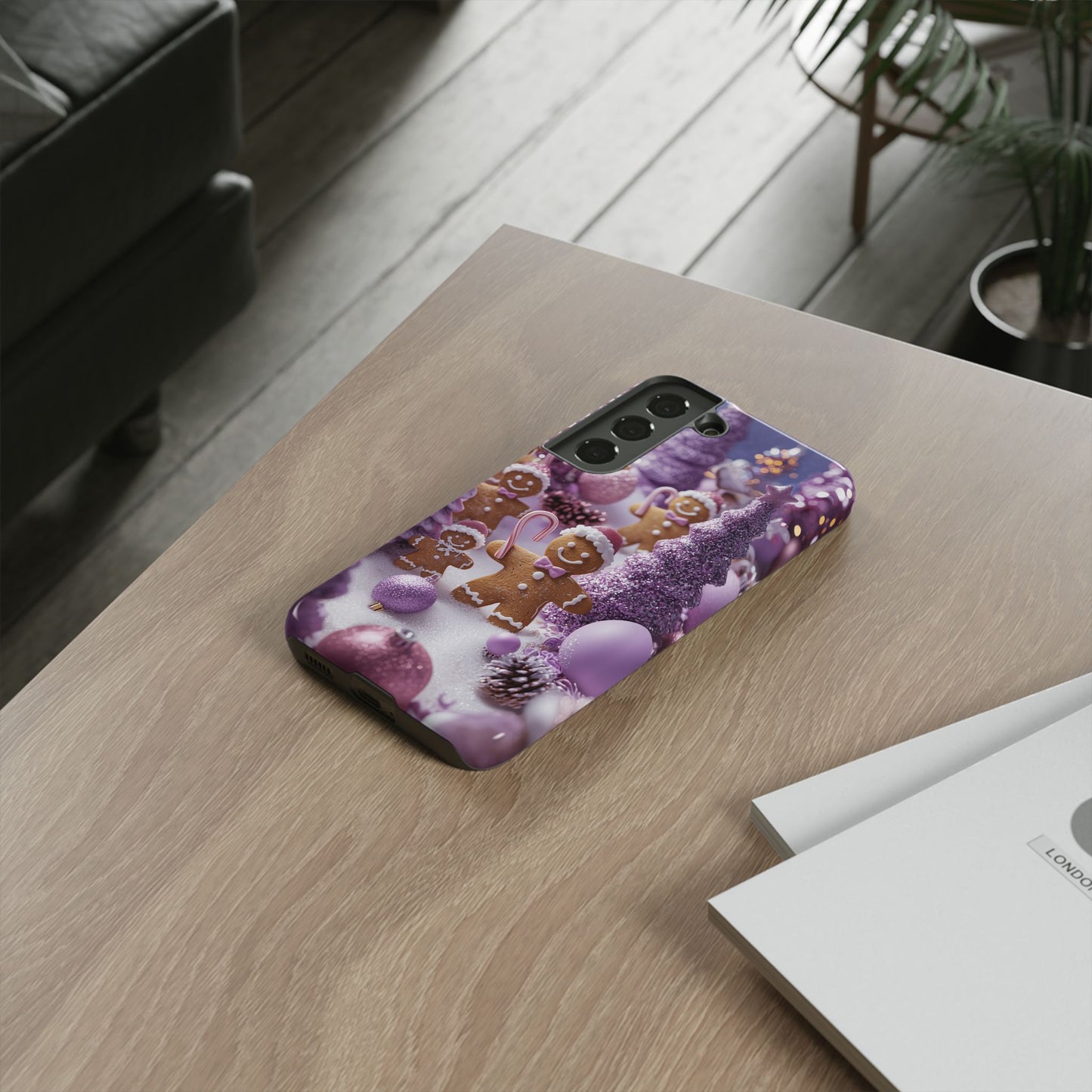 Pink Frosted Gingerbread Forest - Samsung Galaxy Series Case