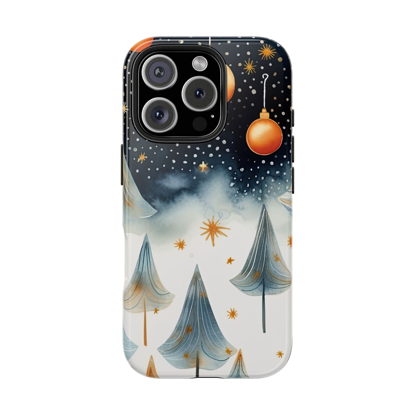 Winter Wonderland Gold Ornament – iPhone Series Case