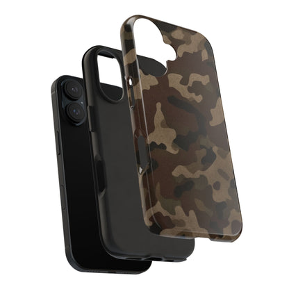 Classic Camouflage iPhone Case – Rugged Woodland Camo Protection