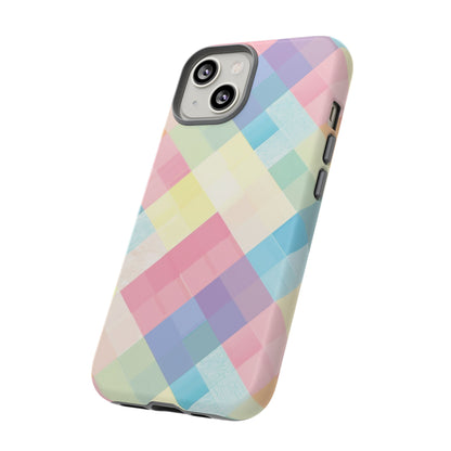 Spring Sonata Pastel Plaid Case