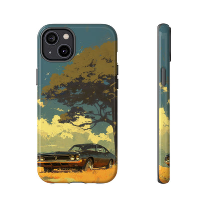 Retro Road Trip Vintage Car iPhone Case