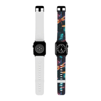 Mystical Dragonflies & Crystals Apple Watch Band