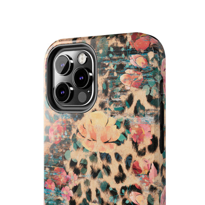 Rustic Floral Leopard - iPhone Series Case