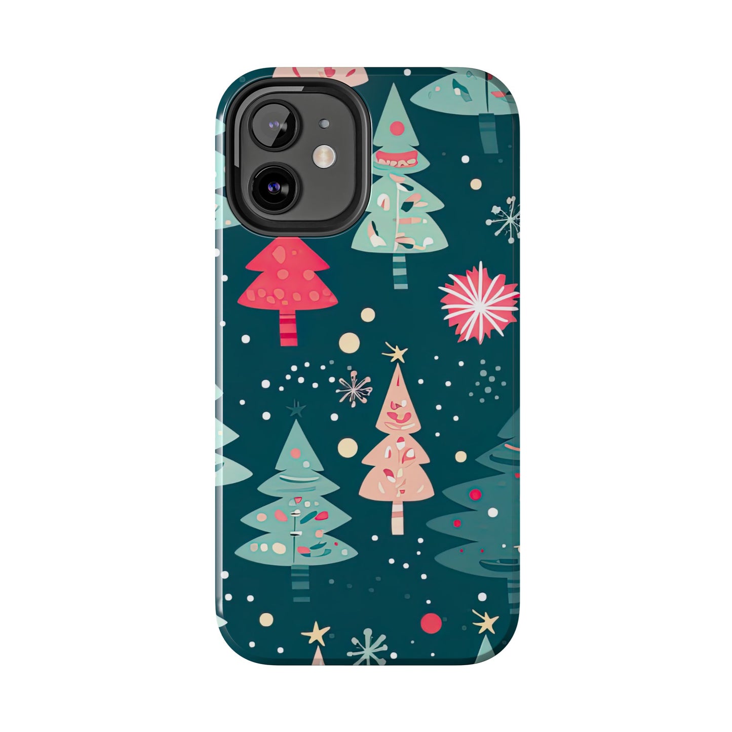 Whimsical Christmas Trees - iPhone Series Case