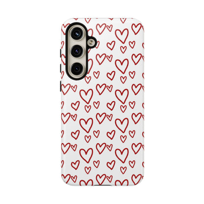 Classic Hearts Samsung Galaxy Case