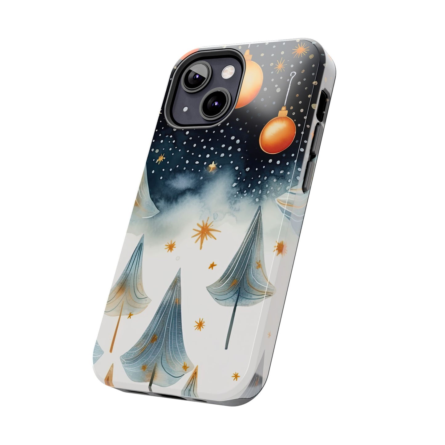 Winter Wonderland Gold Ornament – iPhone Series Case