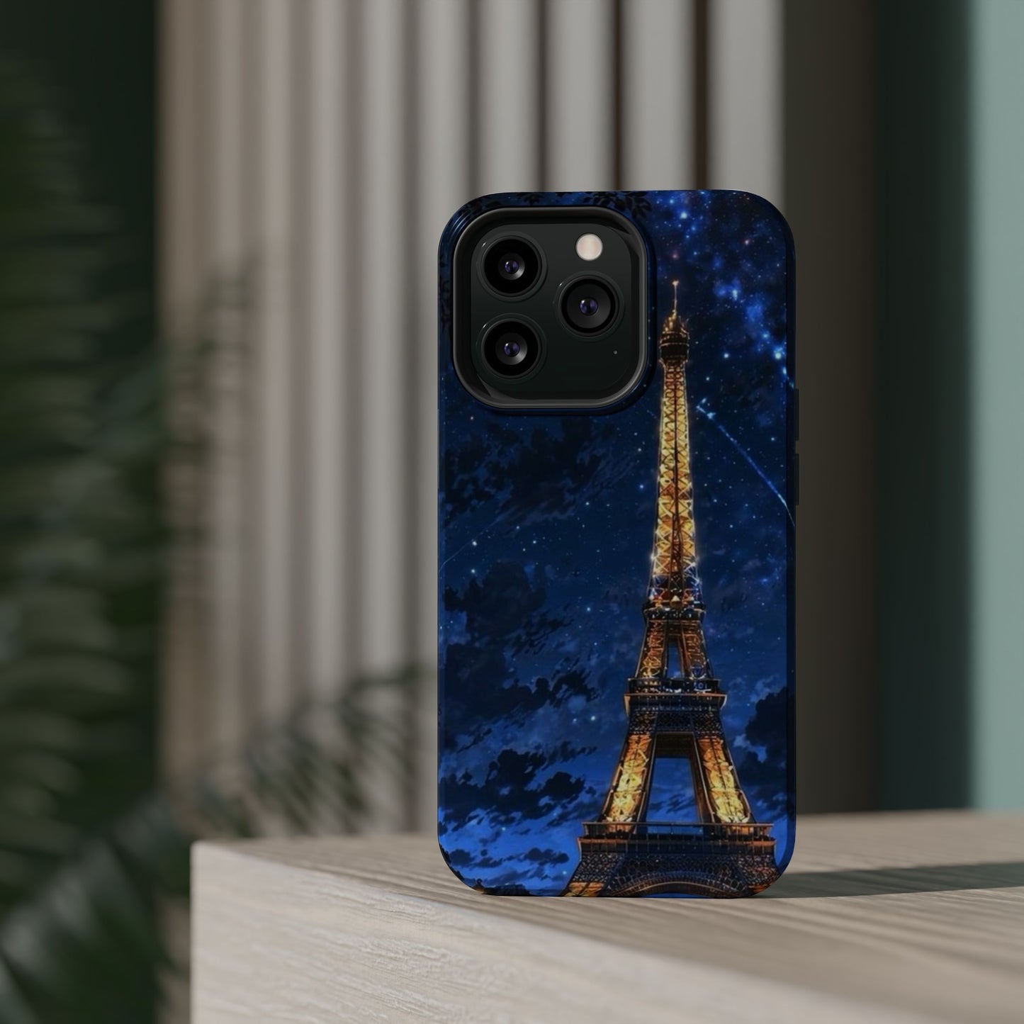 MagSafe Case - Eiffel Tower Under Starlit Sky Design