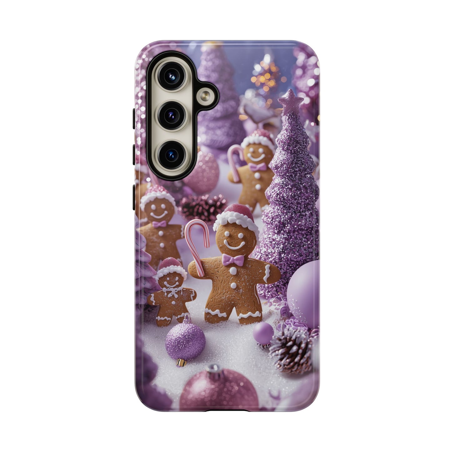 Pink Frosted Gingerbread Forest - Samsung Galaxy Series Case