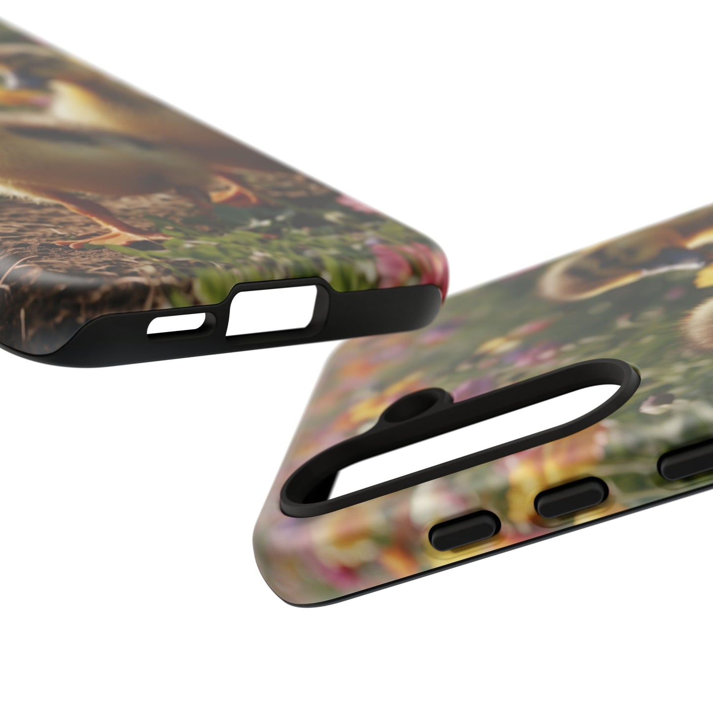 Charming Ducklings in Floral Garden - Samsung Galaxy Case