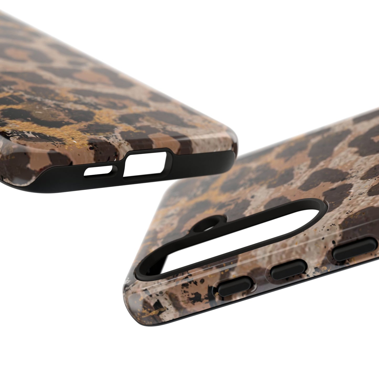 Vintage Distressed Leopard Print - Samsung Galaxy Series Case