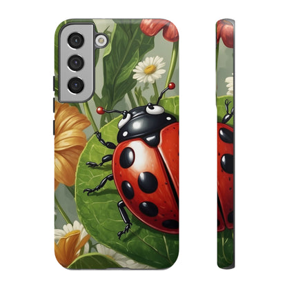 Ladybug Garden Samsung Galaxy Case – Nature-Inspired Design