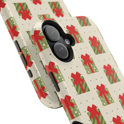 Festive Holiday Gift Pattern - MagSafe iPhone Series Case