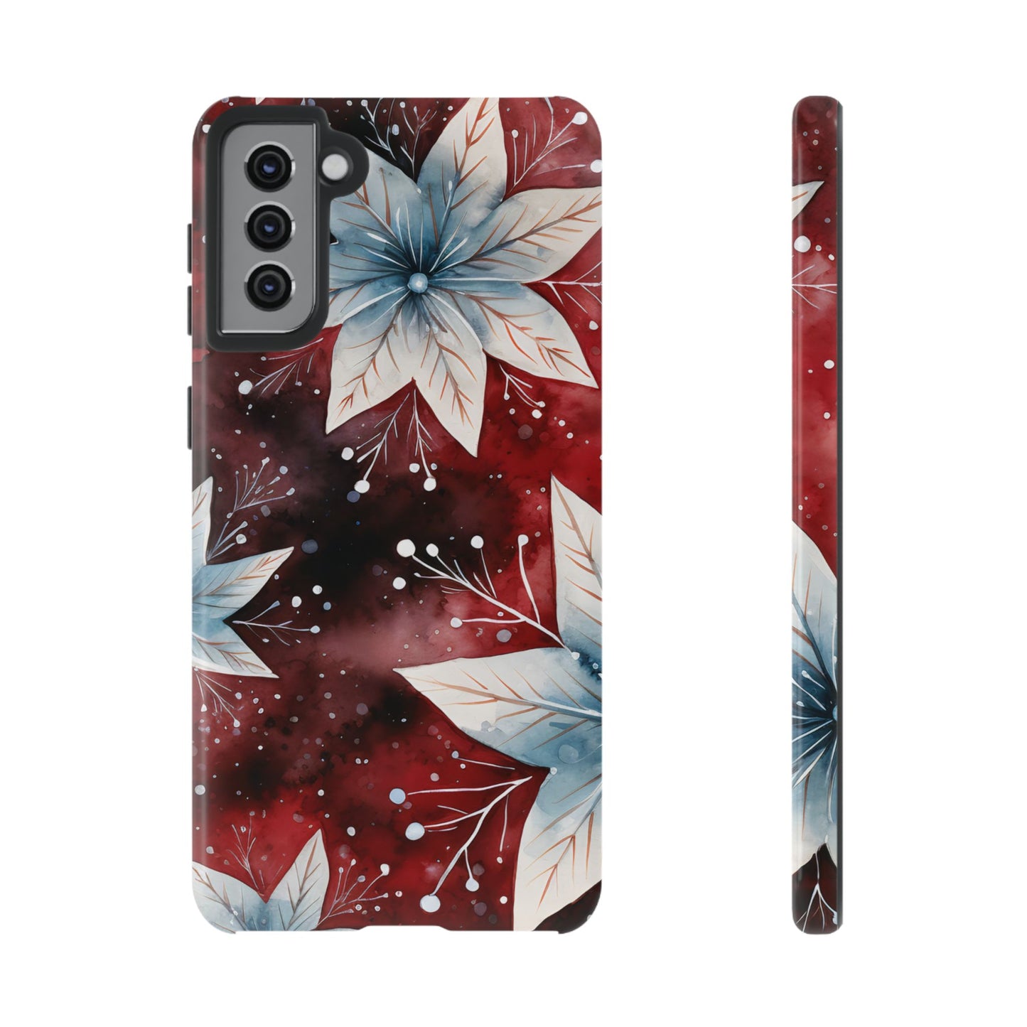 Winter Bloom Poinsettia – Samsung Galaxy Case