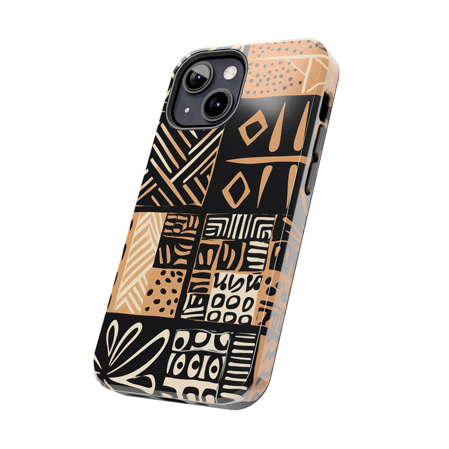 Tribal Geo-Pattern iPhone Series Case – Bold Ethnic Design