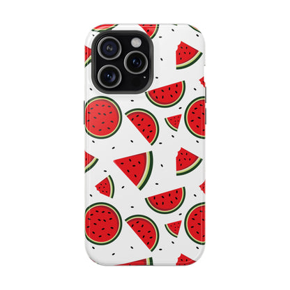 Sweet Watermelon MagSafe iPhone Case – Fresh & Fun Fruit Pattern with Summer Vibes