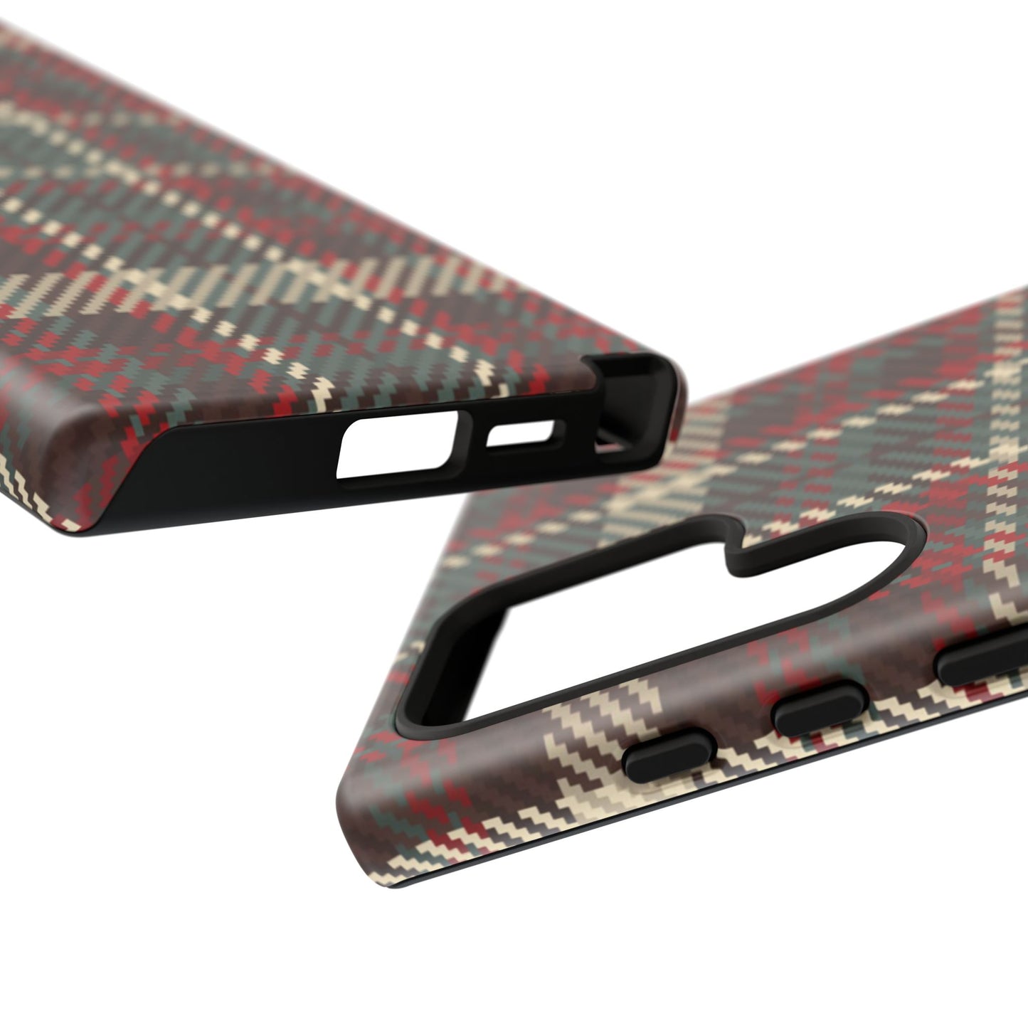Cozy Rustic Plaid - Samsung Galaxy Series Case