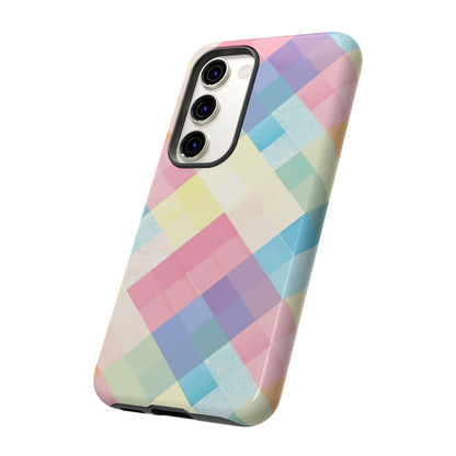 Spring Sonata Pastel Plaid Case