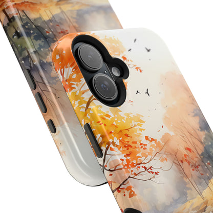 Autumn River Serenity – MagSafe iPhone Case