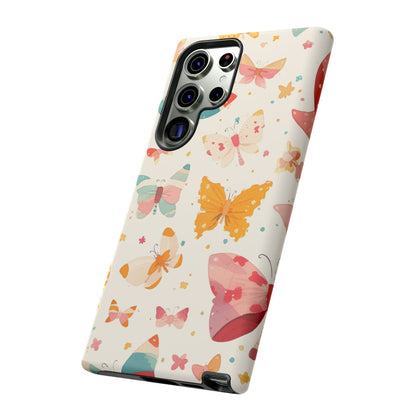 Coquette Watercolor Butterfly iPhone Case